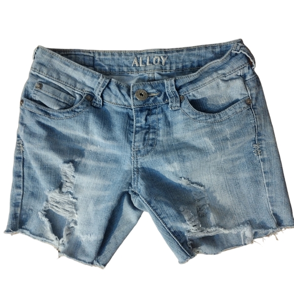 Alloy jean shorts size 1 - Picture 1 of 4
